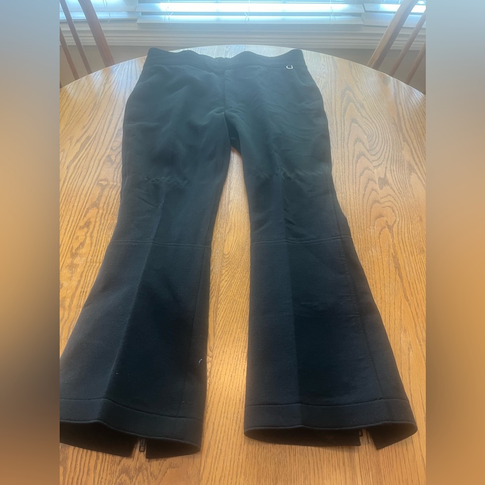 Schoeller Switzerland AFRC Mens Sz 36 Black Wool Blend Ski Snow Pants 80’s